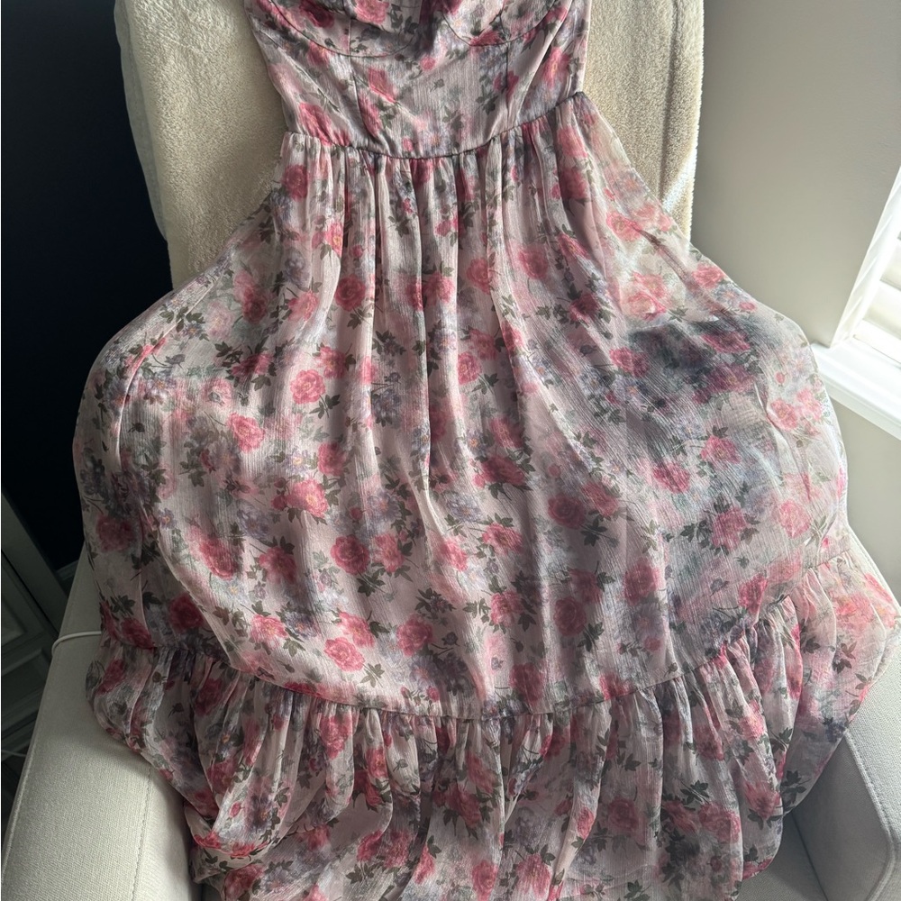 Storia Pink Floral Dress